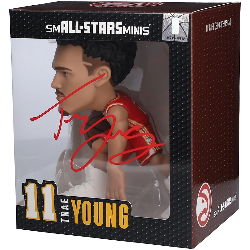 Trae Young Atlanta Hawks Autographed 6"  smALL-STARS Figurine