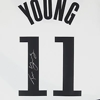 Trae Young Atlanta Hawks Autographed White Nike 2024-25 City Edition Swingman Jersey