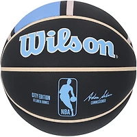 Trae Young Atlanta Hawks Autographed Wilson 2023-24 City Edition Collector Basketball