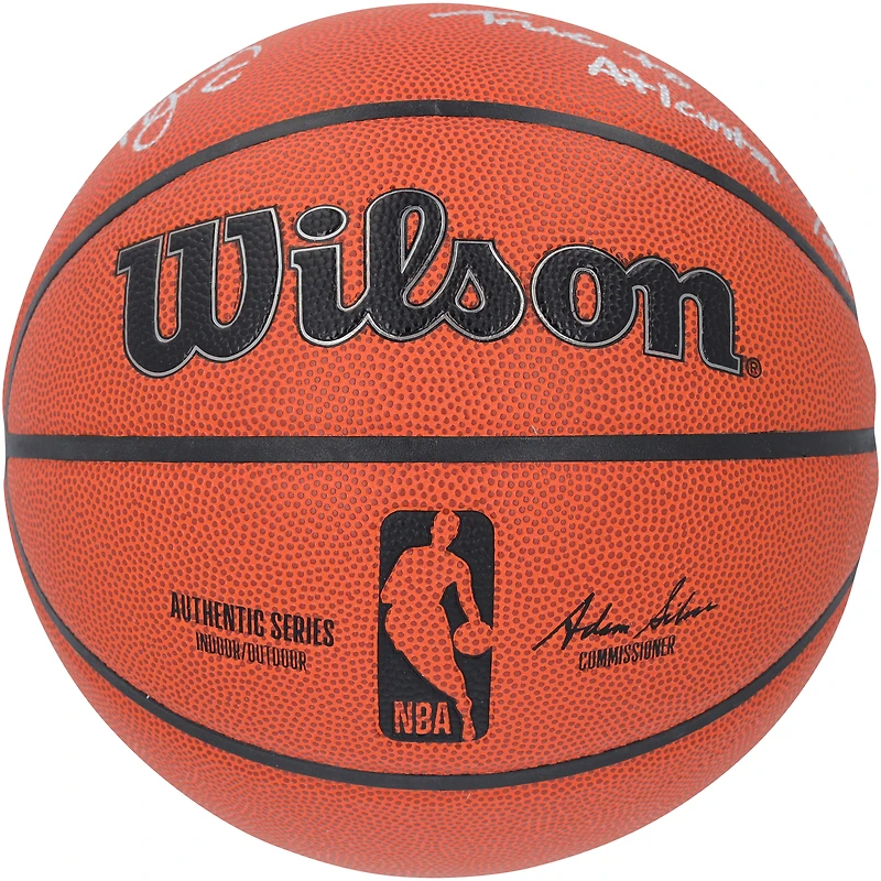 Trae Young Atlanta Hawks Autographed Wilson Authentic Series Indoor/Outdoor Basketball with "Ice Trae" & "True to Atlanta" Inscriptions - Limited Edition of 25