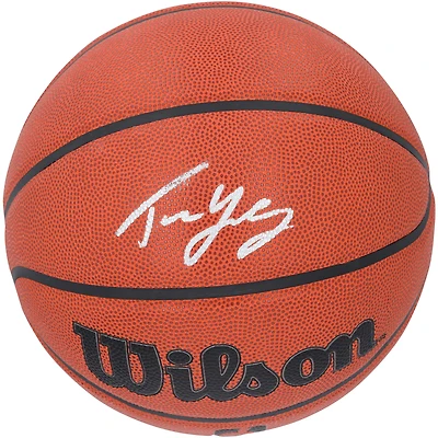 Trae Young Atlanta Hawks Autographed Wilson Authentic Series Indoor/Outdoor Basketball