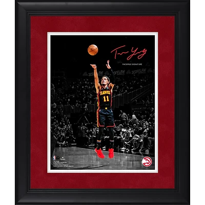 Trae Young Atlanta Hawks Facsimile Signature Framed 11" x 14" Player Spotlight Photograph