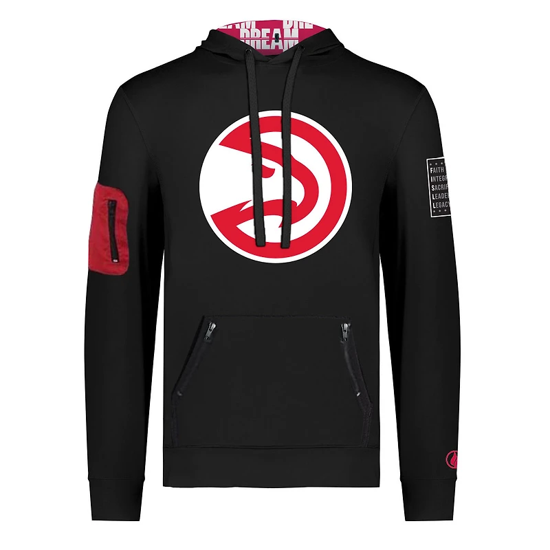 Unisex FISLL x Black History Collection  Atlanta Hawks Pullover Hoodie