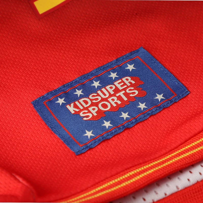 Short unisexe NBA & KidSuper Studios by Fanatics rouge Atlanta Hawks Hometown