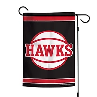 WinCraft Atlanta Hawks Drapeau de jardin de l'équipe préférée 12'' x 18''
