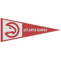 WinCraft Atlanta Hawks Fanion avec logo principal en laine 13" x 32"