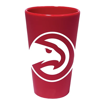 WinCraft Atlanta Hawks 16oz. Verre à pinte en silicone couleur équipe