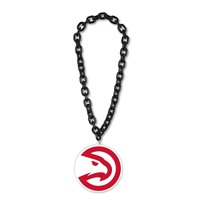 Collier WinCraft avec grand logo des Atlanta Hawks