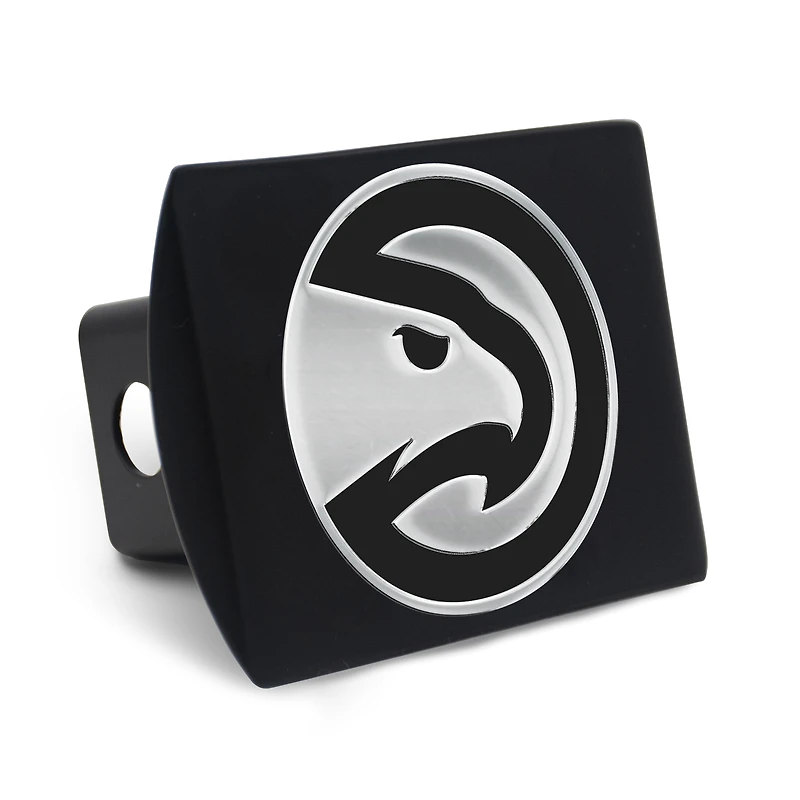 Housse d'attelage WinCraft Atlanta Hawks en métal chromé de qualité supérieure avec logo