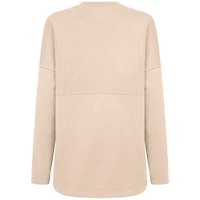 Women's Levelwear Khaki Atlanta Hawks Beaudry Pullover Sweatshirt