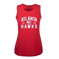 Débardeur rouge Macy pour femme Levelwear des Atlanta Hawks