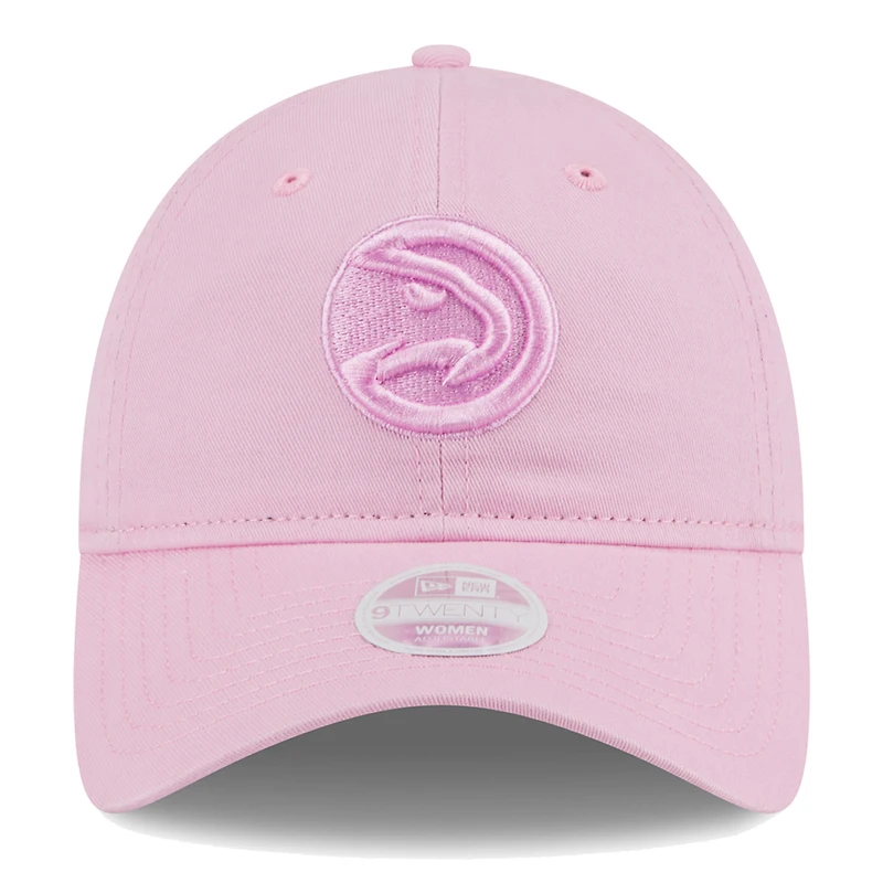 Casquette réglable ton sur ton 9TWENTY des Atlanta Hawks Colorpack New Era pour femme