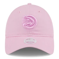 Casquette réglable ton sur ton 9TWENTY des Atlanta Hawks Colorpack New Era pour femme