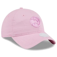 Casquette réglable ton sur ton 9TWENTY des Atlanta Hawks Colorpack New Era pour femme