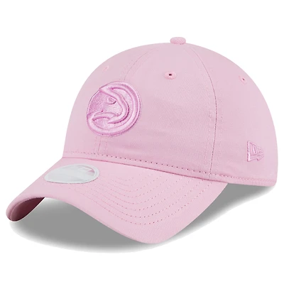 Casquette réglable ton sur ton 9TWENTY des Atlanta Hawks Colorpack New Era pour femme