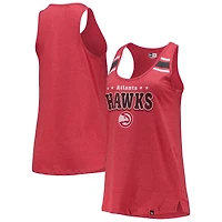 NWE HAWKS RED TANK FEMME BI-BLEND RACERBACK