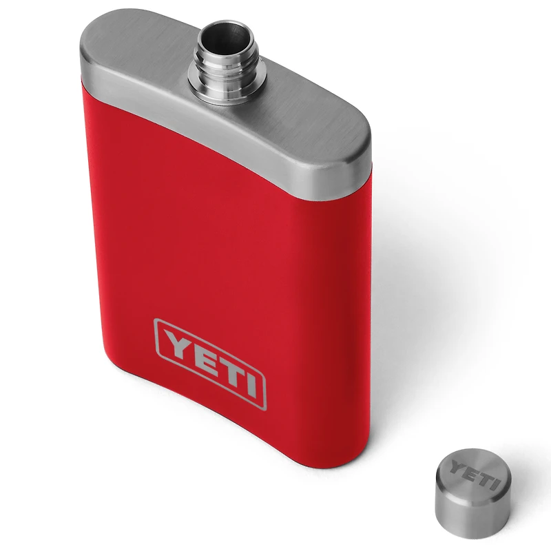 YETI White Atlanta Hawks 7oz. Flask