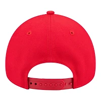Casquette ajustable New Era rouge Atlanta Hawks 9FORTY pour jeunes