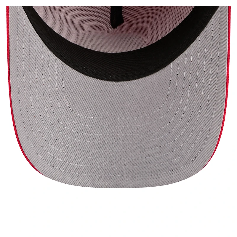 Casquette ajustable New Era rouge Atlanta Hawks 9FORTY pour jeunes