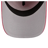 Casquette ajustable New Era rouge Atlanta Hawks 9FORTY pour jeunes