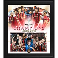 Atlanta United FC Champions de la Coupe MLS 2018 Collage encadré 15" x 17"