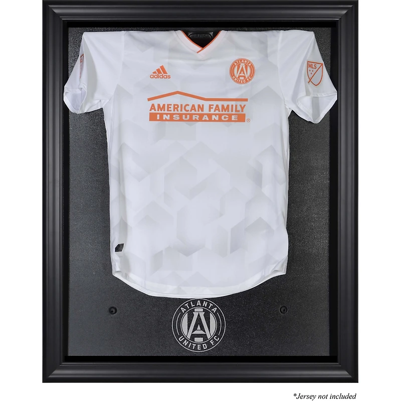 Atlanta United FC Vitrine de présentation pour maillot avec logo de l'équipe encadré noir
