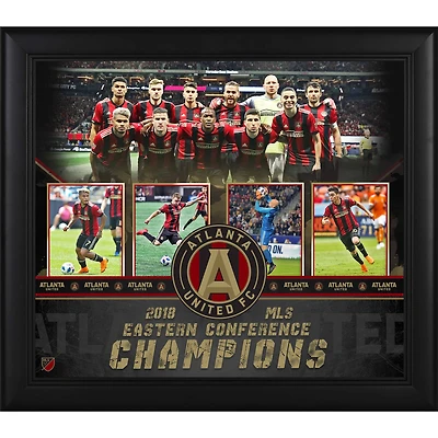 Atlanta United FC encadré 15 "x 17" 2018 MLS Eastern Conference Champions Collage