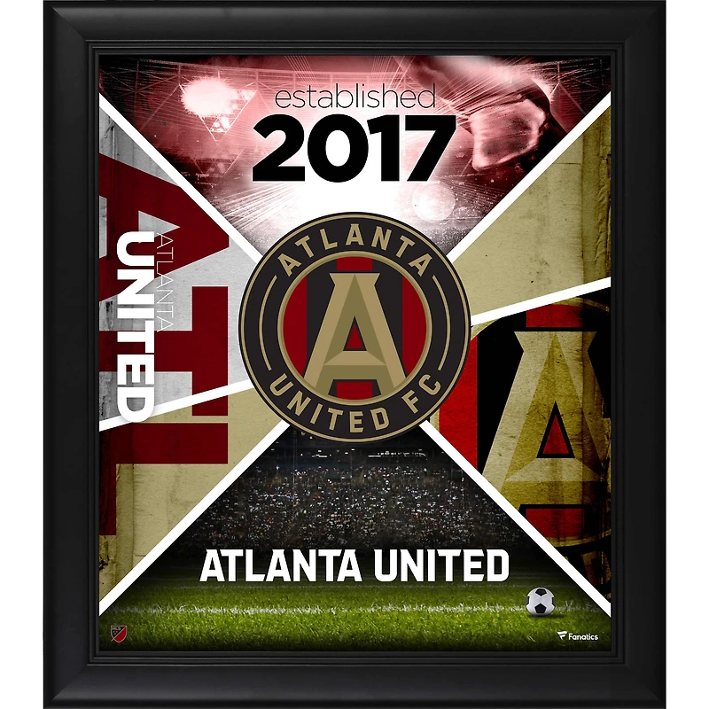 Atlanta United FC Collage d'impact d'équipe encadré 15" x 17"