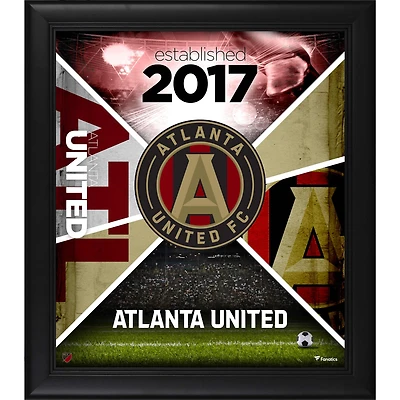 Atlanta United FC Collage d'impact d'équipe encadré 15" x 17"