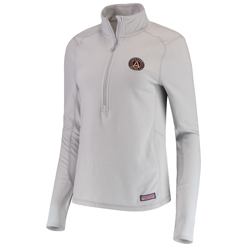 Haut à pull en polaire pour femmes Atlanta United FC Vineyard Vines - Gris