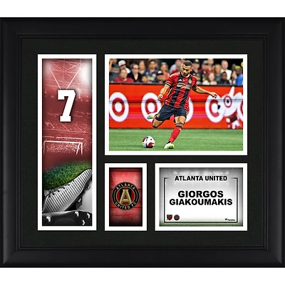 Giorgos Giakoumakis Atlanta United FC Encadré 15" x 17" Player Core Collage