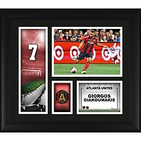 Giorgos Giakoumakis Atlanta United FC Encadré 15" x 17" Player Core Collage