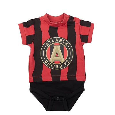 Body T-shirt pour bébé Sport Design Suède rouge Atlanta United FC