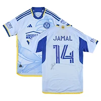 Maillot bleu n° 14, porté en match et autographié par Jamal Thiaré (Atlanta United FC), saison 2025 de la MLS - Taille S