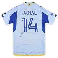 Jamal Thiaré Atlanta United FC Autographed Match-Used #14 Blue Jersey from the 2025 MLS Season - Size S