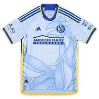 Luke Brennan Atlanta United FC Autographed Match-Used #20 Blue Jersey from the 2025 MLS Season - Size M