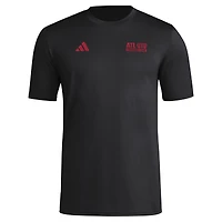 Men's adidas Black Atlanta United FC Local Wrap T-Shirt