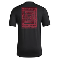 Men's adidas Black Atlanta United FC Local Wrap T-Shirt