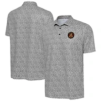 Men's Antigua  White/Black Atlanta United FC Field Ditsy Polo