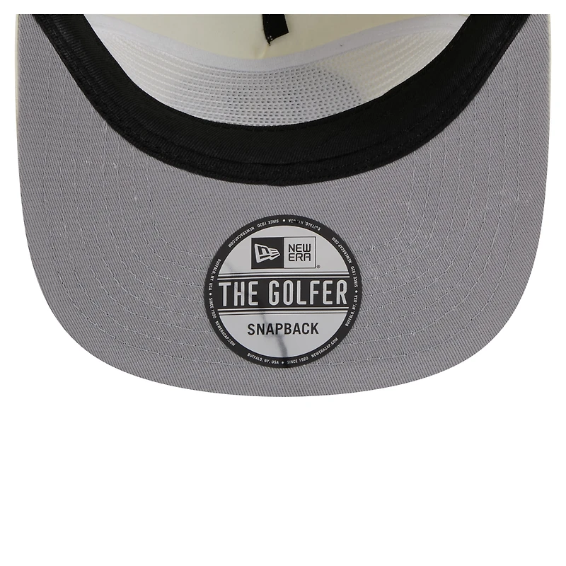 Casquette de golf à visière snapback Atlanta United FC 2025 Kickoff de New Era pour homme, couleur crème