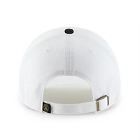Men's '47  White Atlanta United FC Two-Tone Clean Up Adjustable Hat