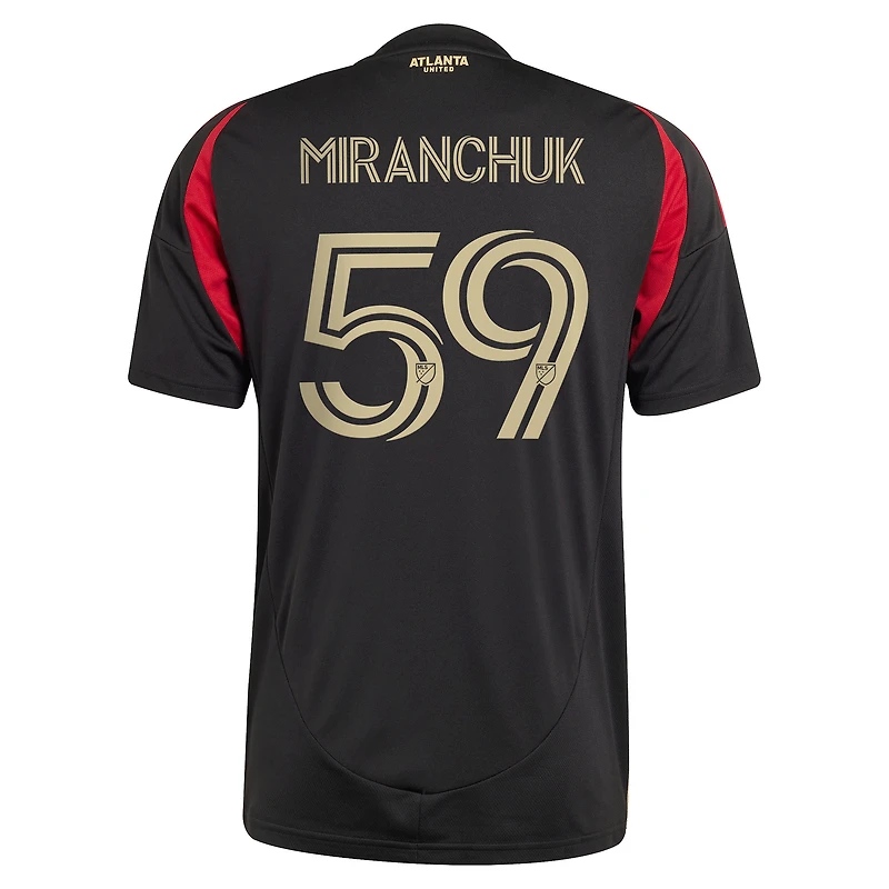 Maillot de joueur réplique adidas Aleksei Miranchuk noir Atlanta United FC 2025 The Connector pour homme