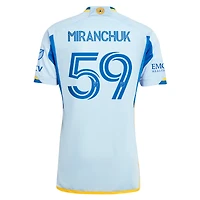 Men's adidas Aleksei Miranchuk Light Blue Atlanta United FC 2024 The Resurgens Kit Authentic Player Jersey