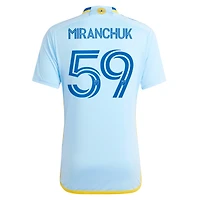 Men's adidas Aleksei Miranchuk Light Blue Atlanta United FC 2024 The Resurgens Kit Replica Player Jersey