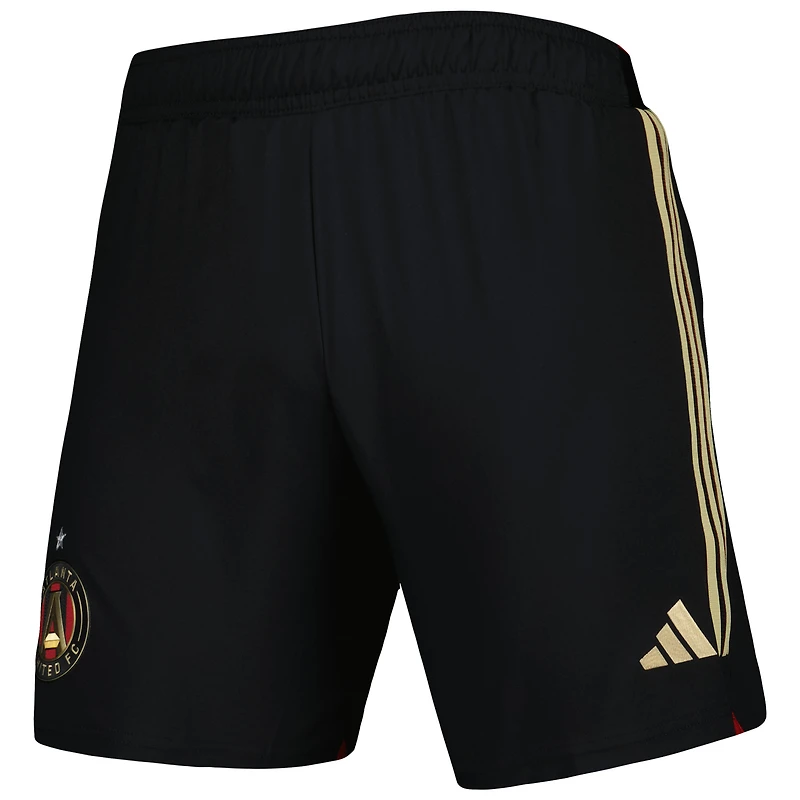 Short adidas noir Atlanta United FC 2023 extérieur AEROREADY Authentic pour homme