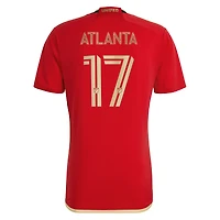 Men's adidas Black Atlanta United FC 2023 The 17s' Kit Replica Jersey