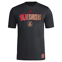 T-shirt adidas noir Atlanta United FC 2024 Jersey Hook AEROREADY pour homme