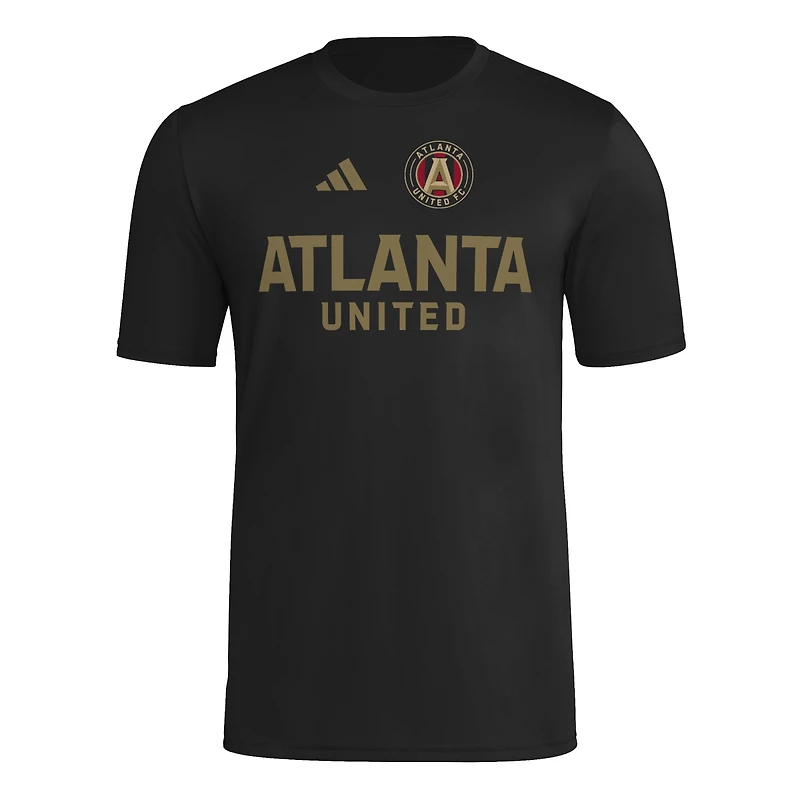 Men's adidas  Black Atlanta United FC 2025 Jersey Hook AEROREADY T-Shirt