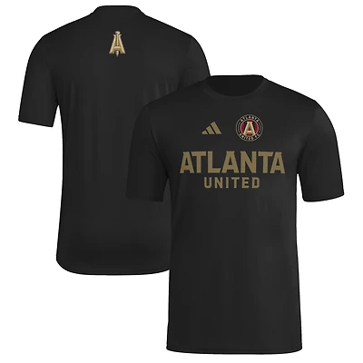 Men's adidas  Black Atlanta United FC 2025 Jersey Hook AEROREADY T-Shirt