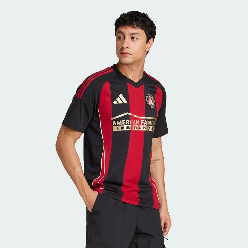 Men's adidas Black Atlanta United FC 2025 The Connector Replica Jersey
